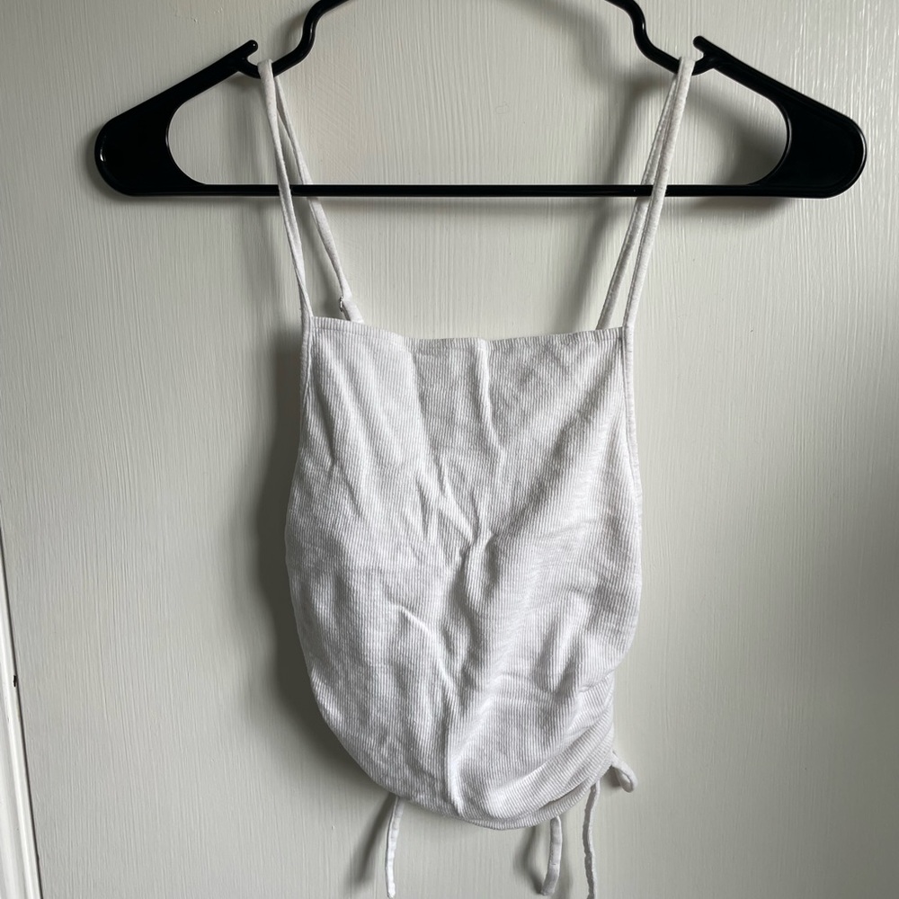 Aerie White Spaghetti Strap Cami